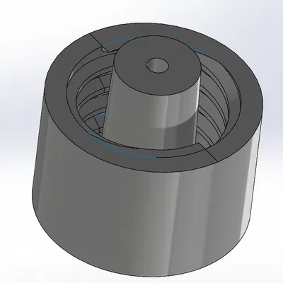 Thiết kế Male Luer Lock chuẩn xác cho máy in 3D