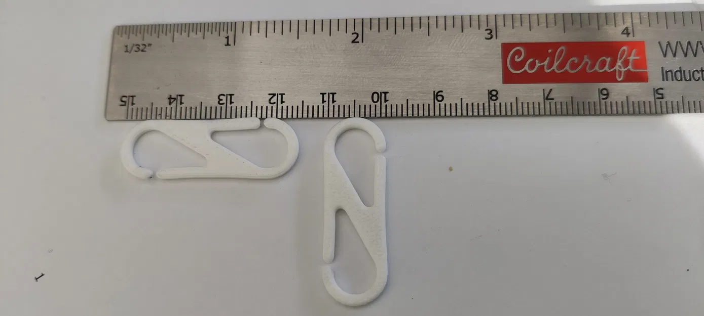 S-clip: Móc kẹp nhựa đa năng in 3D treo găng tay và vật dụng nhỏ - Image 1