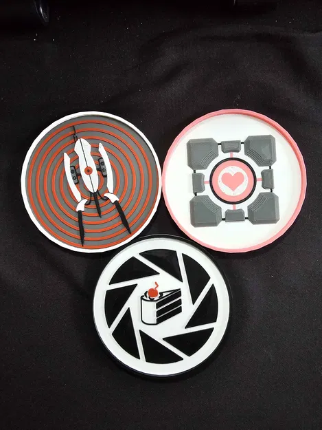 Bộ đế lót ly lấy cảm hứng từ Portal - Image 1