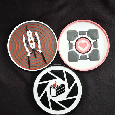 Bộ đế lót ly lấy cảm hứng từ Portal