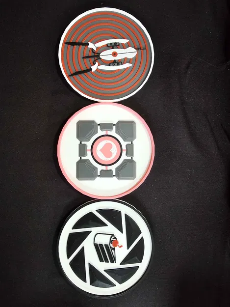 Bộ đế lót ly lấy cảm hứng từ Portal - Image 2