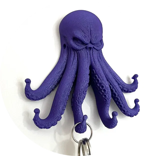 Móc treo chìa khóa hình Kraken - Image 4