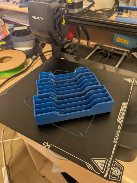 Khay đựng gói gia vị 10 ngăn tiện lợi - Thiết kế 3D ngăn nắp - Image 1