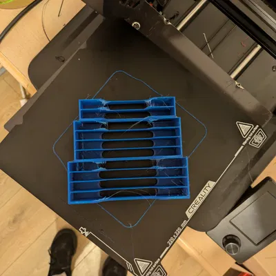 Khay đựng gói gia vị 10 ngăn tiện lợi - Thiết kế 3D ngăn nắp