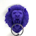 Móc treo chìa khóa hình đầu sư tử King Lion - Thumbnail 1