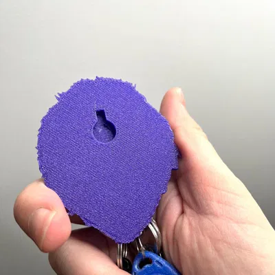 Móc treo chìa khóa hình đầu sư tử King Lion