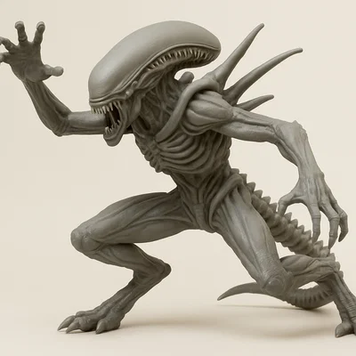 Mô hình Alien Xenomorph chi tiết cho tín đồ phim viễn tưởng