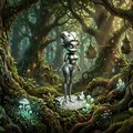 Mô hình Nàng Elf dễ thương – Tượng nhỏ Fantasy STL - Thumbnail 1