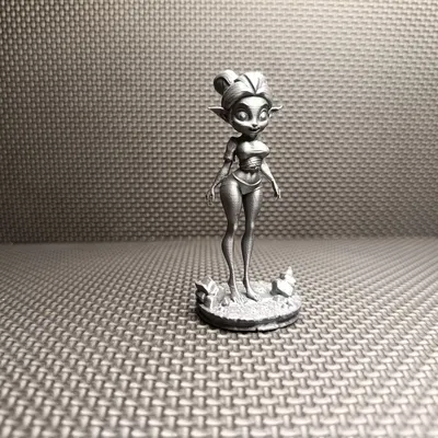 Mô hình Nàng Elf dễ thương – Tượng nhỏ Fantasy STL