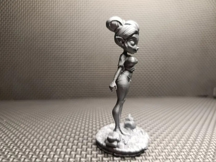 Mô hình Nàng Elf dễ thương – Tượng nhỏ Fantasy STL - Image 3