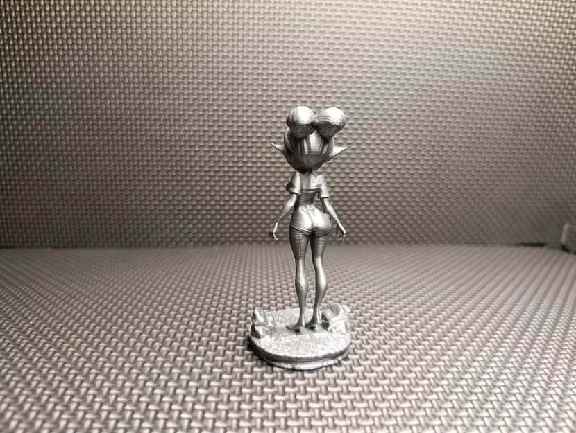 Mô hình Nàng Elf dễ thương – Tượng nhỏ Fantasy STL - Image 4