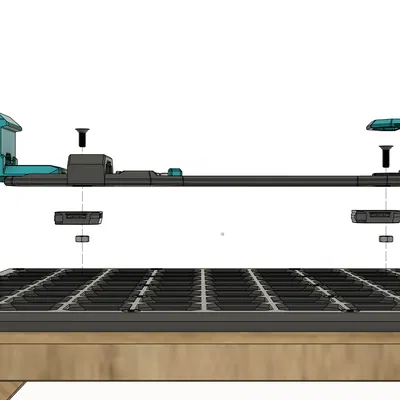 Chốt cài openGrid cho POLYmount và PolyDryer