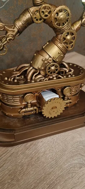 Industrieller Bonsai - Mô hình trang trí Steampunk tinh xảo - Image 5