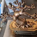 Industrieller Bonsai - Mô hình trang trí Steampunk tinh xảo - Thumbnail 8