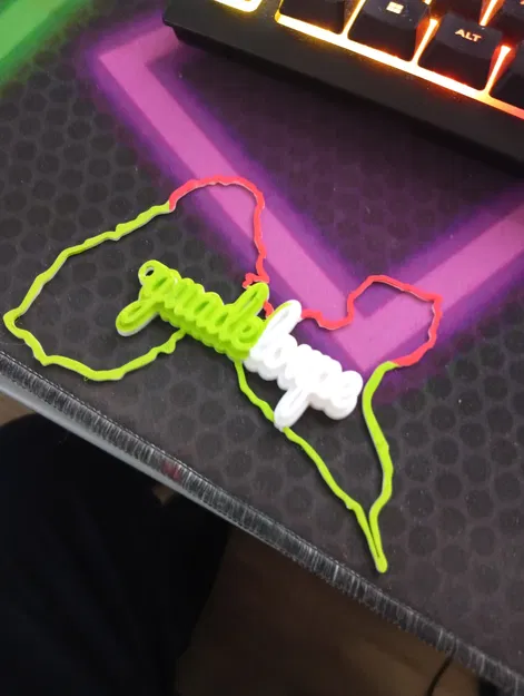 Mô hình trang trí 3D bản đồ đảo Guadeloupe hình cánh bướm - Image 2