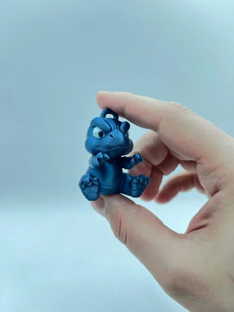 Móc khóa kiêm vật trang trí khủng long Baby Trex - Image 1