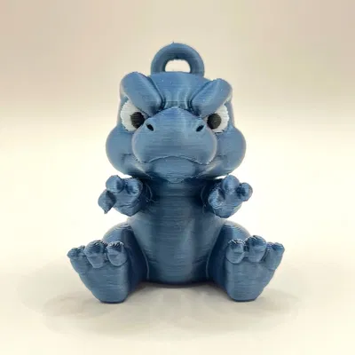 Móc khóa kiêm vật trang trí khủng long Baby Trex