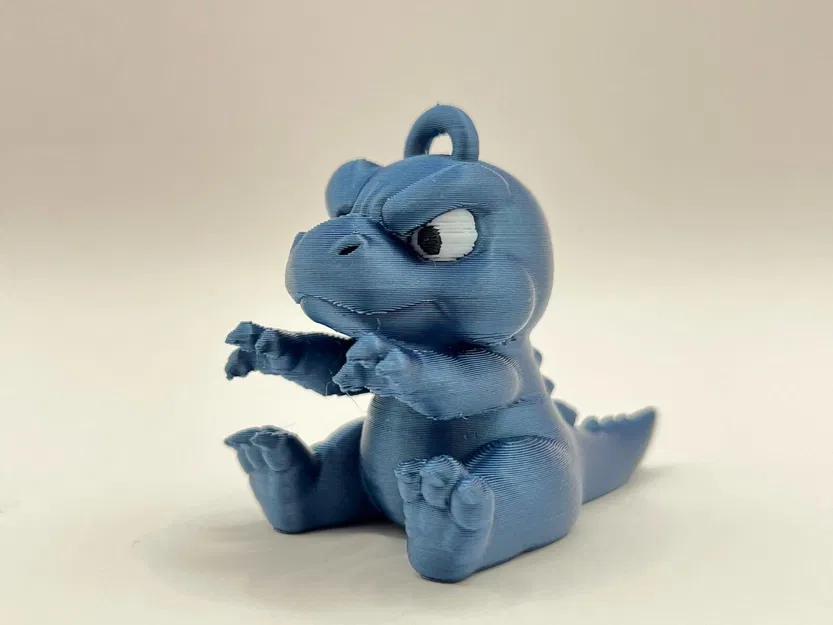 Móc khóa kiêm vật trang trí khủng long Baby Trex - Image 3