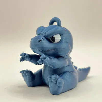 Móc khóa kiêm vật trang trí khủng long Baby Trex