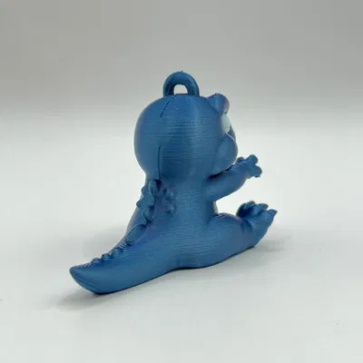 Móc khóa kiêm vật trang trí khủng long Baby Trex