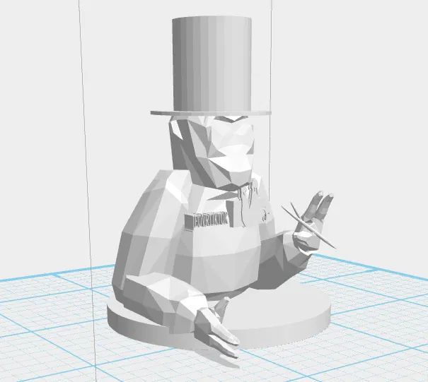 Mô hình 3D Gorilla Tag với Fingerpainter trang trí bàn làm việc - Image 1