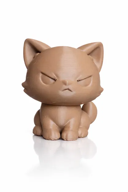 Mèo Chibi Dễ Thương – Phiên bản Giận Dữ (Angry Edition) - Image 1