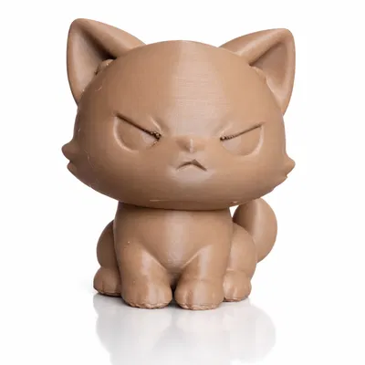 Mèo Chibi Dễ Thương – Phiên bản Giận Dữ (Angry Edition)