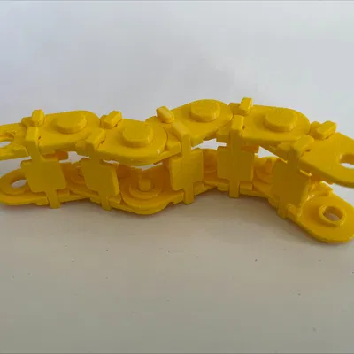 Xích dẫn cáp cho mô hình nhà máy Fischertechnik (BoTech.SimulationFactory.CableChain)