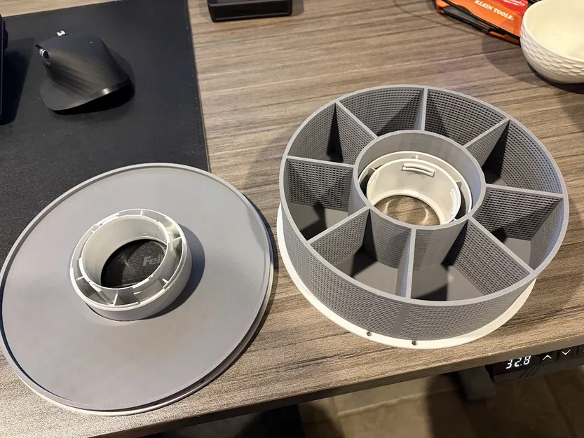 Khay Hạt Hút Ẩm Gắn Cuộn Nhựa Dành Cho Bambu Lab - Image 2