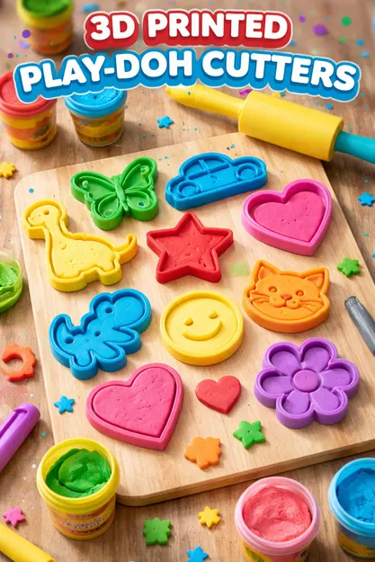 Bộ tạo khuôn cắt bánh quy (đất nặn) tham số dựa trên file SVG - Image 1