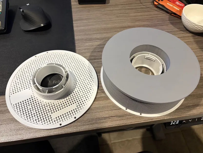 Khay Hạt Hút Ẩm Gắn Cuộn Nhựa Dành Cho Bambu Lab - Image 3