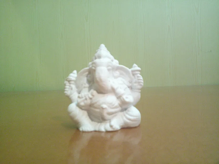 Mô hình tượng Ganesha ngồi thiền in 3D nghệ thuật - Image 1