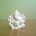 Mô hình tượng Ganesha ngồi thiền in 3D nghệ thuật - Thumbnail 1