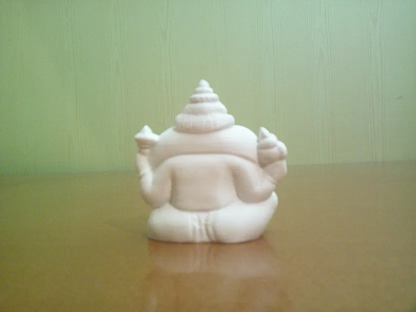 Mô hình tượng Ganesha ngồi thiền in 3D nghệ thuật - Image 2