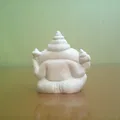 Mô hình tượng Ganesha ngồi thiền in 3D nghệ thuật - Thumbnail 2