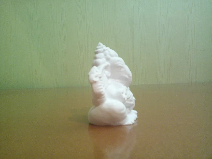 Mô hình tượng Ganesha ngồi thiền in 3D nghệ thuật - Image 3