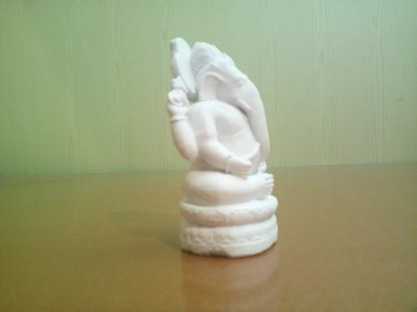 Tượng thần Ganesha cổ điển (Thế kỷ 10-11) – Mô hình in 3D nghệ thuật - Image 1