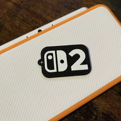 Móc khóa Nintendo Switch 2 - Phụ kiện in 3D dành cho game thủ