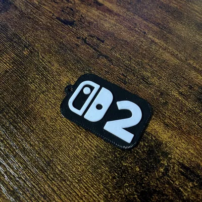 Móc khóa Nintendo Switch 2 - Phụ kiện in 3D dành cho game thủ