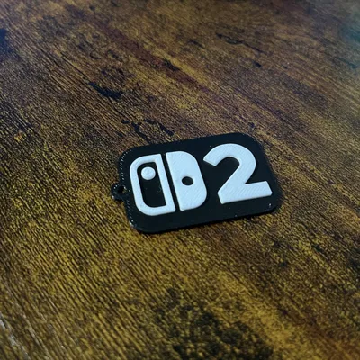 Móc khóa Nintendo Switch 2 - Phụ kiện in 3D dành cho game thủ