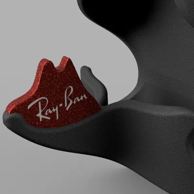 Phụ kiện gắn tường treo kính mát Ray Ban RB3025 Adapter in 3D