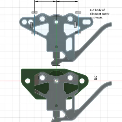 RatRig V-Core 4.1 Filament Cutter