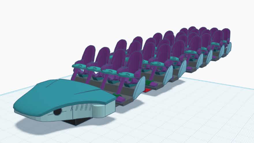 Các mẫu thiết kế Mui xe hàng đầu cho mô hình tàu hỏa siêu nhỏ Clovercoasters C1 - Image 5