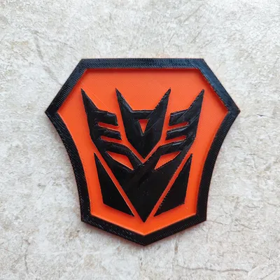 Mô hình logo GAZ phong cách Decepticon cực chất cho in 3D