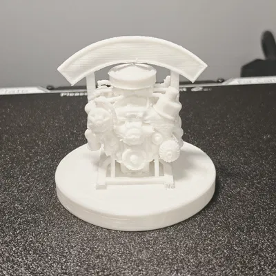 Mô Hình Động Cơ Thu Nhỏ, Cúp Tặng Thưởng Thợ Máy