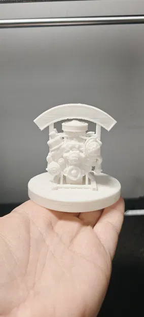 Mô Hình Động Cơ Thu Nhỏ, Cúp Tặng Thưởng Thợ Máy - Image 3