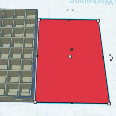 Khay Đựng Phi Tiêu Half-Length Có Nắp Đậy - Thiết Kế In 3D Gọn Gàng