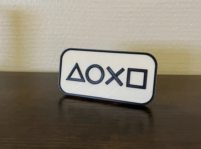 Mô hình trang trí biểu tượng PlayStation 5 decor cực đẹp - Image 1