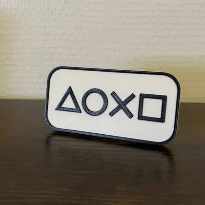 Mô hình trang trí biểu tượng PlayStation 5 decor cực đẹp
