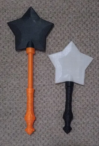 Mô hình gậy phép thuật hình ngôi sao (Payment Star) in 3D đẹp mắt - Image 1